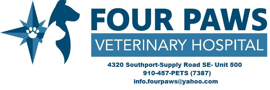 Four Paws Pet Vet Logo